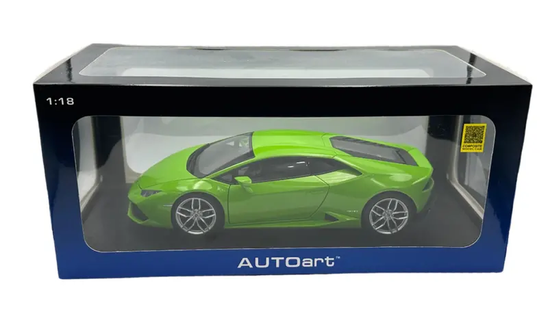 1:18 Lamborghini Huracan Lp610-4 -- Green -- Autoart 74605 1