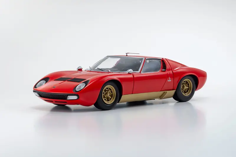 1:18 Lamborghini Miura P400sv -- Red -- Kyosho 1