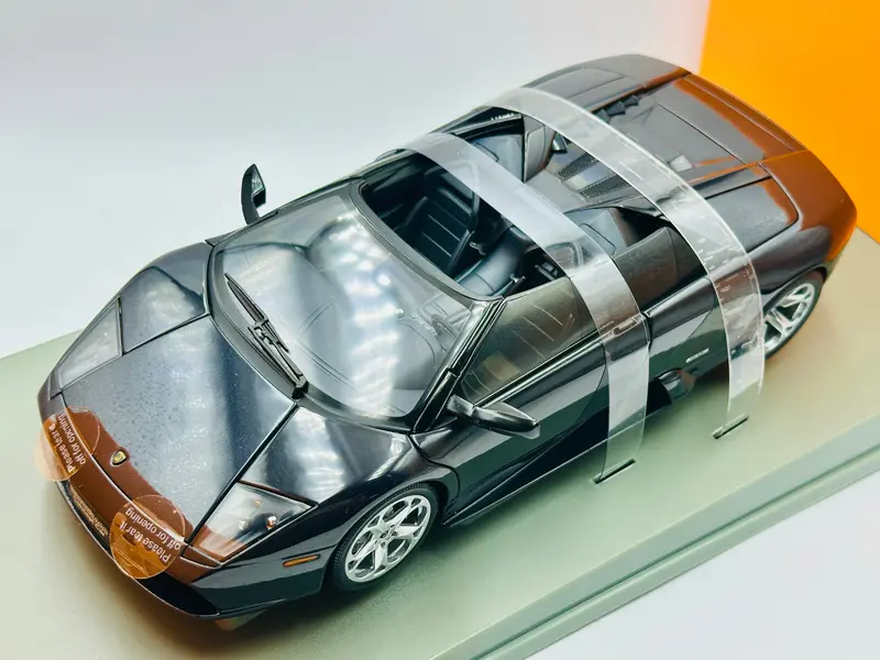 1:18 Lamborghini Murcielago Concept -- Metallic Black -- Autoart 74562 1