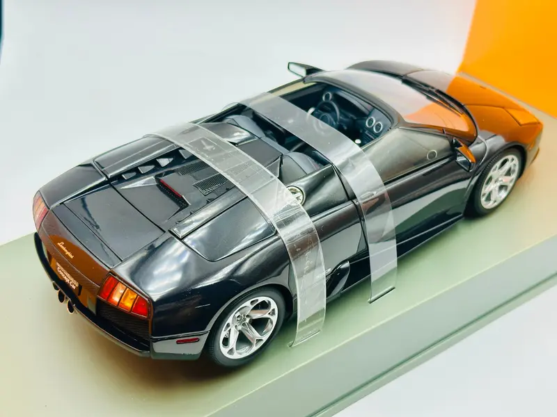 1:18 Lamborghini Murcielago Concept -- Metallic Black -- Autoart 74562 2