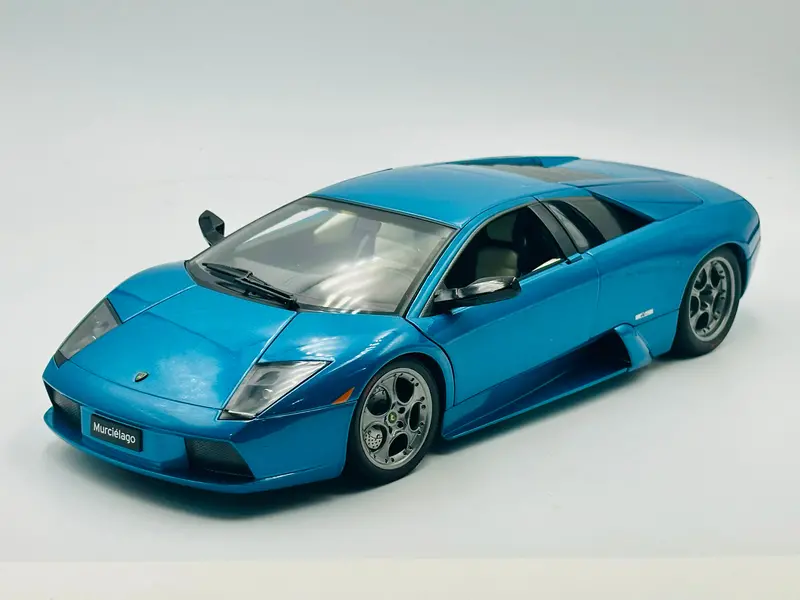 1:18 Lamborghini Murcielago -- Verde Artemis (Teal) -- Autoart 74515 1