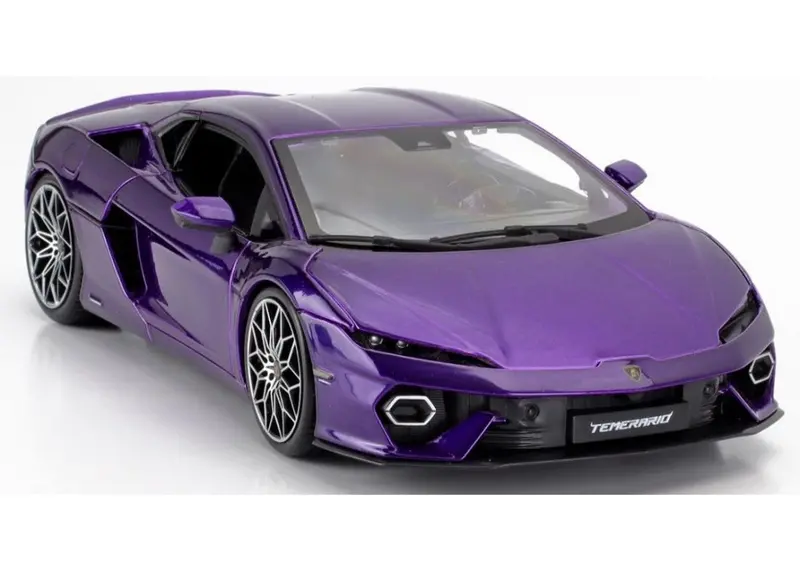 1:18 Lamborghini Temerario 2024 -- Metallic Purple -- Bburago 18-11052 1