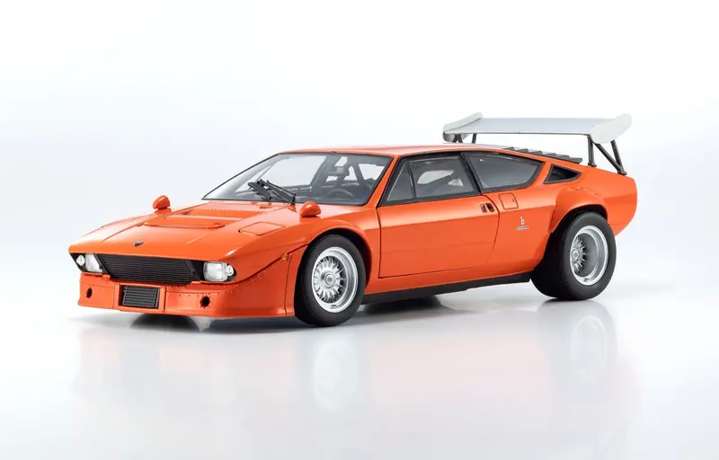 1:18 Lamborghini Urraco Rally -- Orange -- Kyosho 1