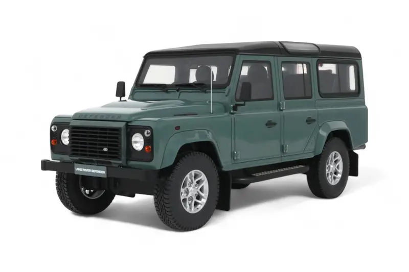 1:18 Land Rover Defender 3 Station Wagon -- Dark Green -- Gt Spirit Gt527 1