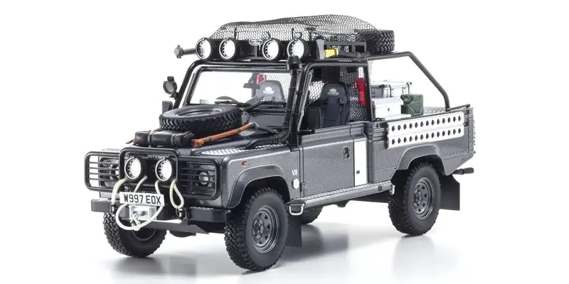 1:18 Land Rover Defender Movie -- Lara Croft Tomb Raider -- Kyosho Ksr08903tr 1