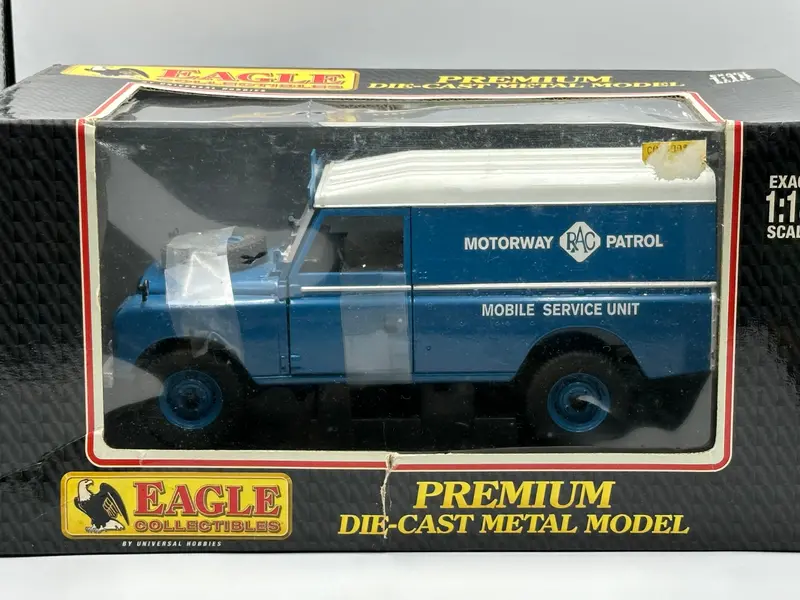 1:18 Land Rover Series Ii 109 -- Motorway Rac Patrol -- Eagle Collectibles 1