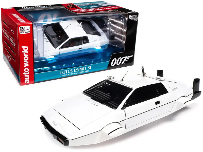 1:18 Lotus Esprit Submarine Car -- James Bond The Spy Who Loved Me -- Auto World 1