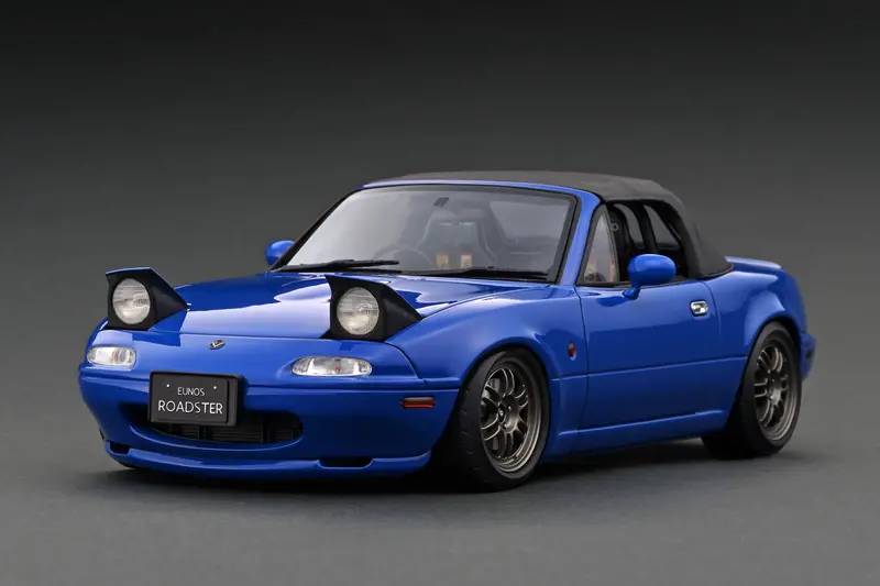 1:18 Mazda Eunos (Mx-5) Miata -- Blue -- Ignition Model Ig3199 1