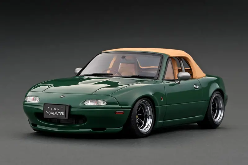 1:18 Mazda Eunos (Mx-5) Miata -- Green -- Ignition Model Ig3196 1