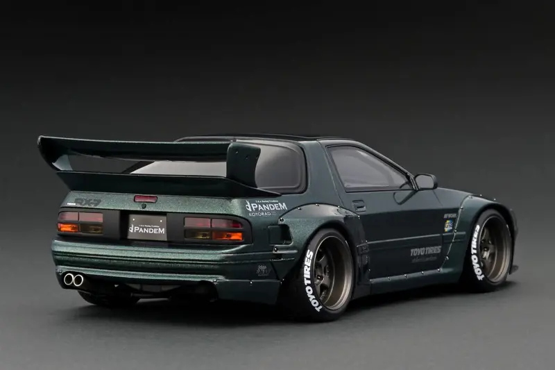 1:18 Mazda Rx-7 (Fc3s) Pandem -- Green Metallic -- Ignition Model Ig2915 2