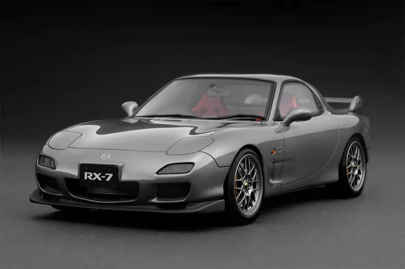 1:18 Mazda Rx-7 (Fd3s) Spirit R Type A -- Grey Metallic -- Ignition Model Ig3608 1