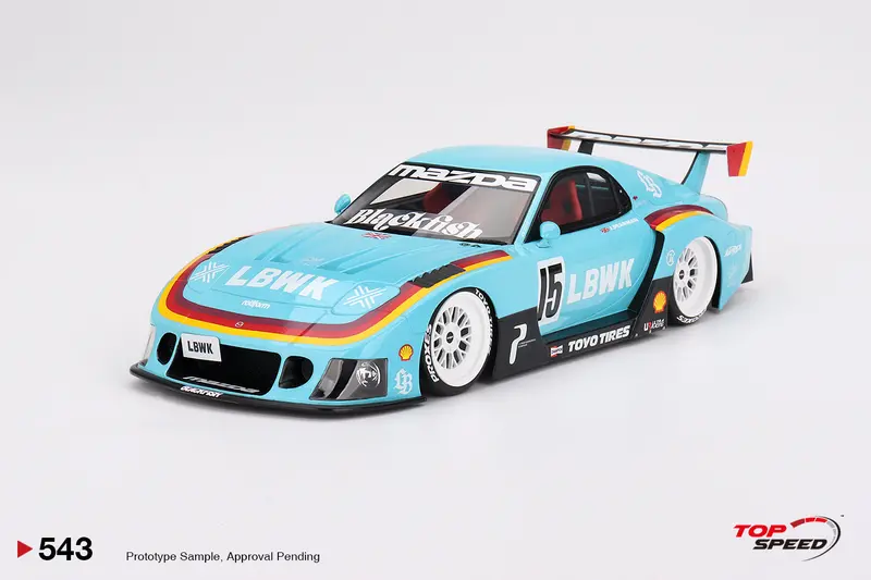 1:18 Mazda Rx-7 Lb-Super Silhouette -- Liberty Walk Europe -- Topspeed Model 1