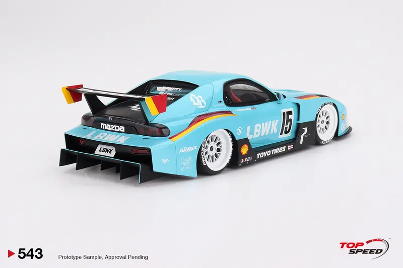 1:18 Mazda Rx-7 Lb-Super Silhouette -- Liberty Walk Europe -- Topspeed Model 2