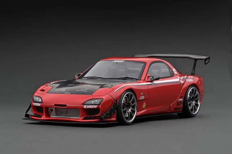 1:18 Mazda Rx7 (Fd3s) Feed -- Red -- Ignition Model Ig2042 1
