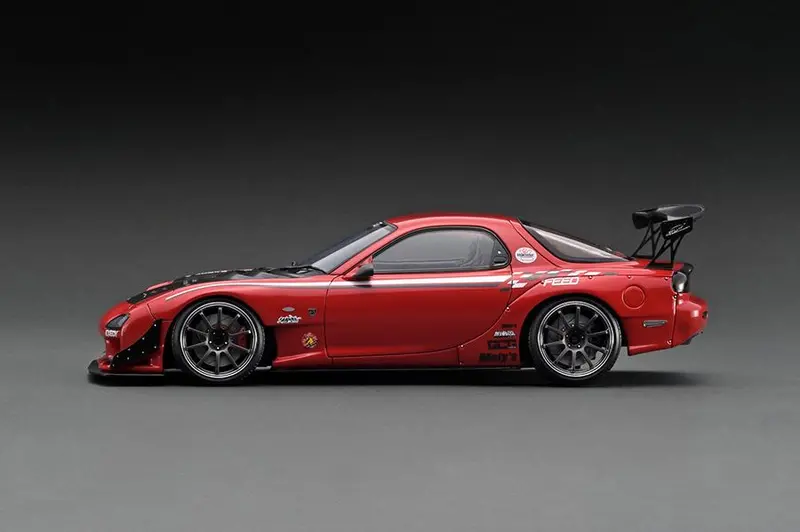 1:18 Mazda Rx7 (Fd3s) Feed -- Red -- Ignition Model Ig2042 2