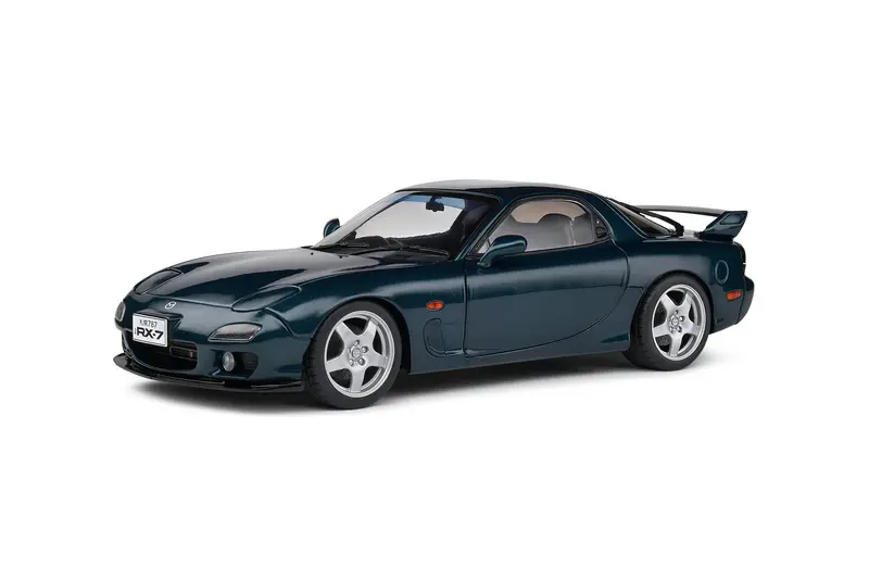 1:18 Mazda Rx7 Type Rs (Fd3rs) 1994 -- Montego Blue Mica -- Solido 1