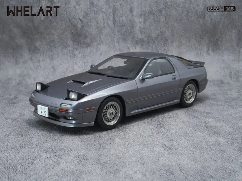 1:18 Mazda Savanna Rx-7 Infini (Fc3s) -- Grey -- Whelart 1