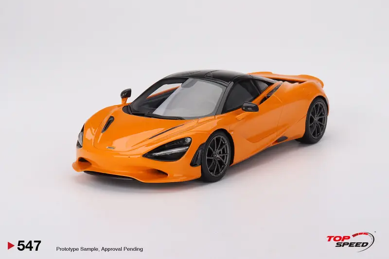 1:18 Mclaren 750S -- Mclaren Orange -- Topspeed Model 1