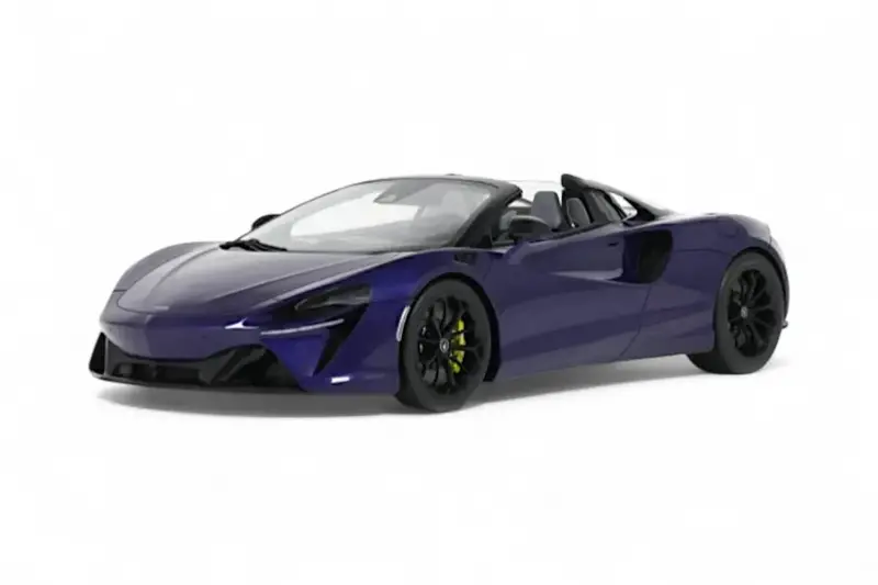 1:18 Mclaren Artura Spider -- Lantana Purple -- Gt Spirit 1