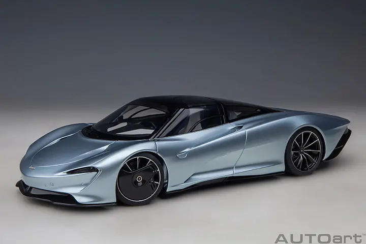 1:18 Mclaren Speedtail -- Frozen Blue -- Autoart 76086 1