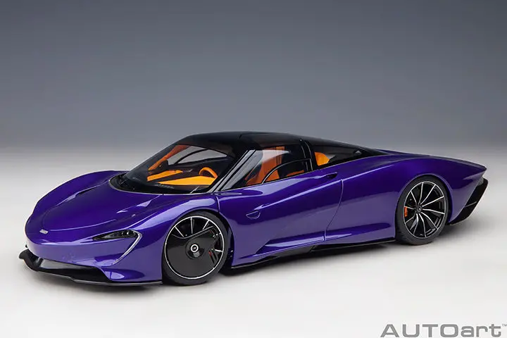 1:18 Mclaren Speedtail -- Lantana Purple -- Autoart 1