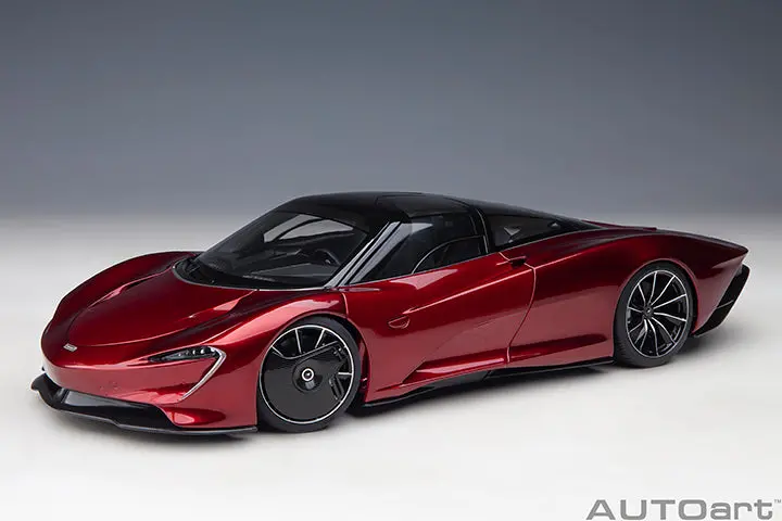 1:18 Mclaren Speedtail -- Volcano Red -- Autoart 1