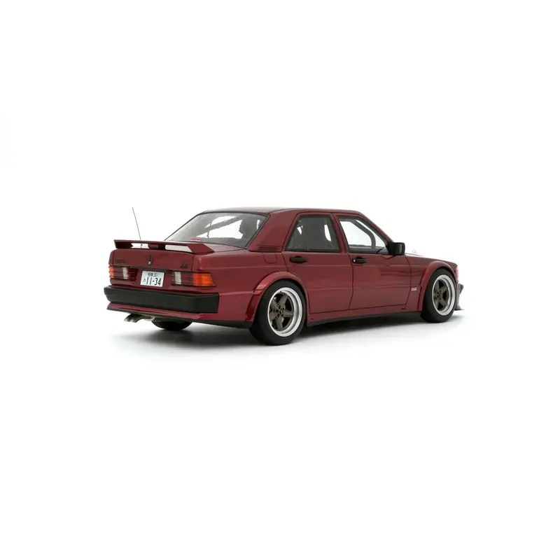 1:18 Mercedes-Benz 190E Rahu-Welt Republik 1984 -- Red -- Ottomobile 2