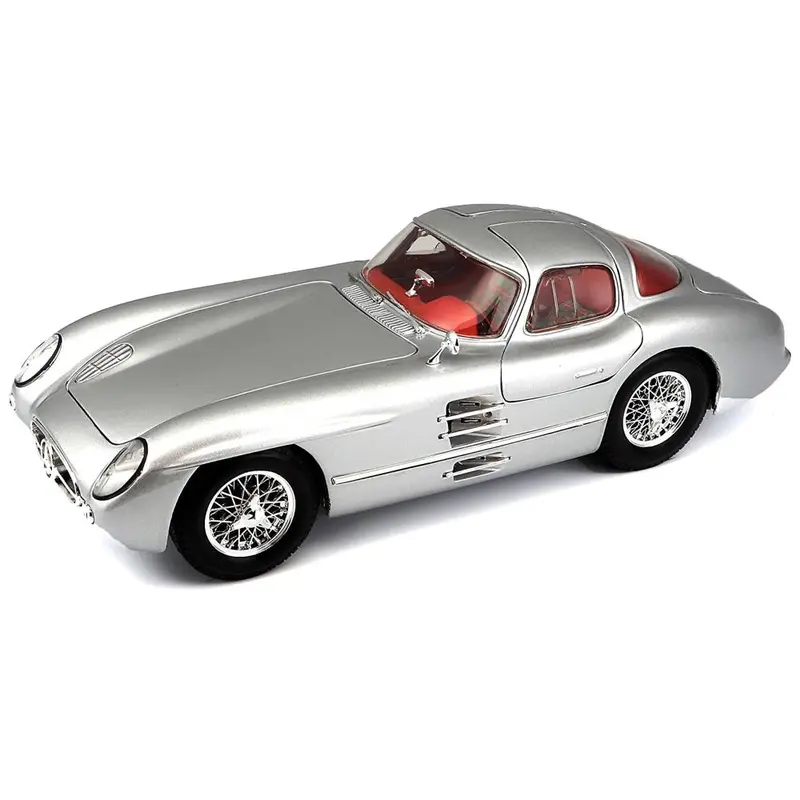 1:18 Mercedes Benz 300 Slr "Uhlenhaut Coupe" -- Silver -- Maisto 36898 1