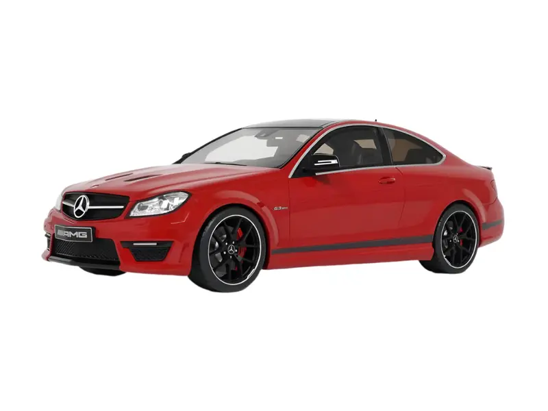 1:18 Mercedes-Benz C63 Amg (W204) Edition 507 -- Red -- Gt Spirit 1