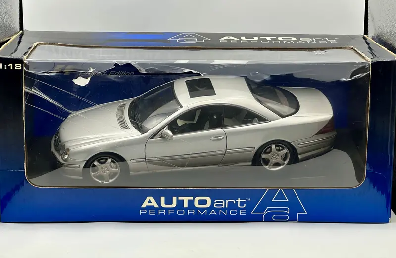1:18 Mercedes-Benz Cl55 Amg "F1 Edition" -- Silver -- Autoart 70125 1