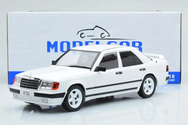 1:18 Mercedes-Benz E-Class W124 1986 -- White -- Model Car Group (Mcg) 1