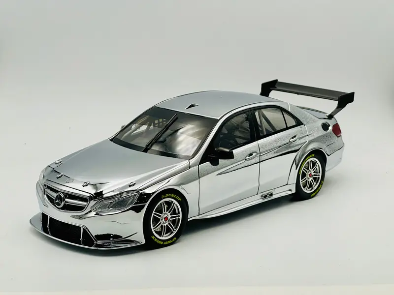 1:18 Mercedes-Benz E63 (E 63) Amg -- Plain Body Prototype - Chrome -- Biante 1