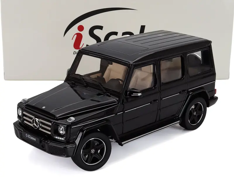 1:18 Mercedes-Benz G63 Amg G-Wagon (W463) 2015 -- Black -- I-Scale 1