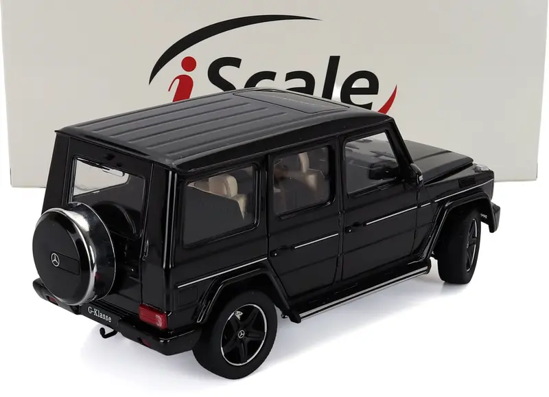 1:18 Mercedes-Benz G63 Amg G-Wagon (W463) 2015 -- Black -- I-Scale 2