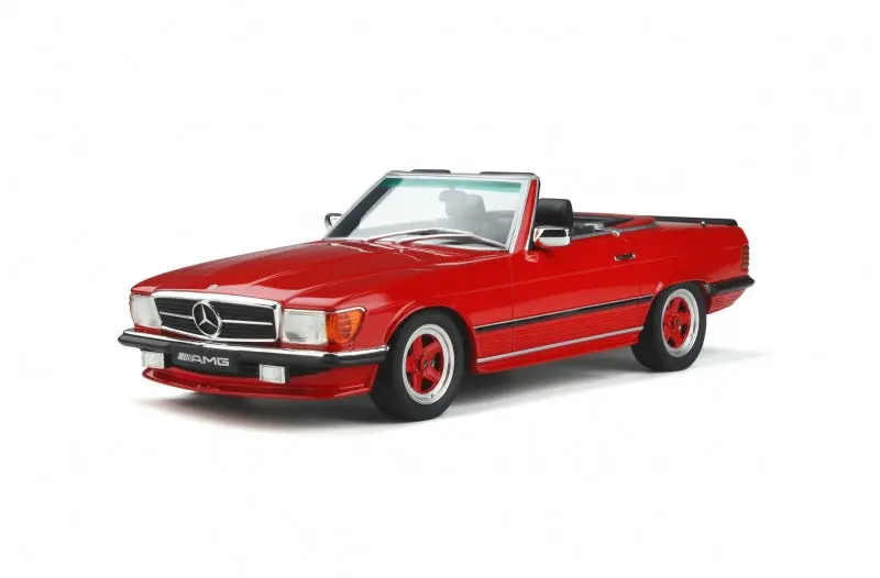 1:18 Mercedes-Benz R107 500 Sl Amg -- Signal Red -- Ottomobile 1