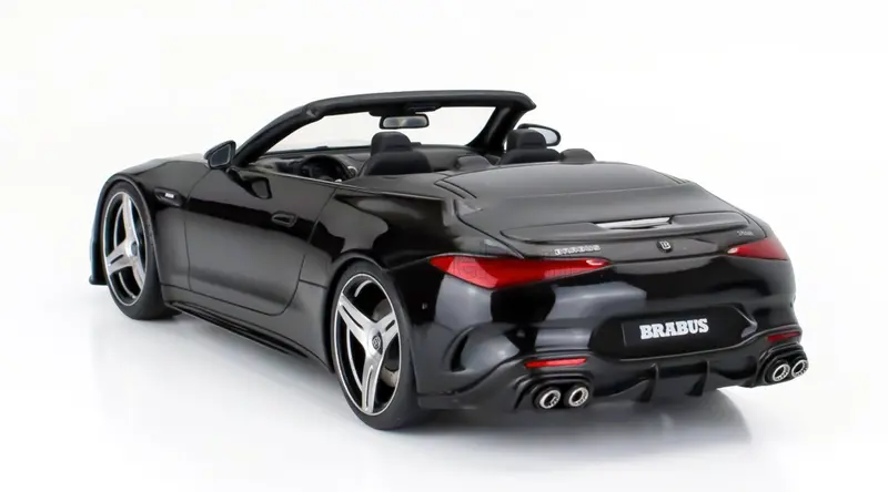 1:18 Mercedes-Benz Sl63 Amg Brabus 750 Bodo Buschmann -- Black -- Gt Spirit 2