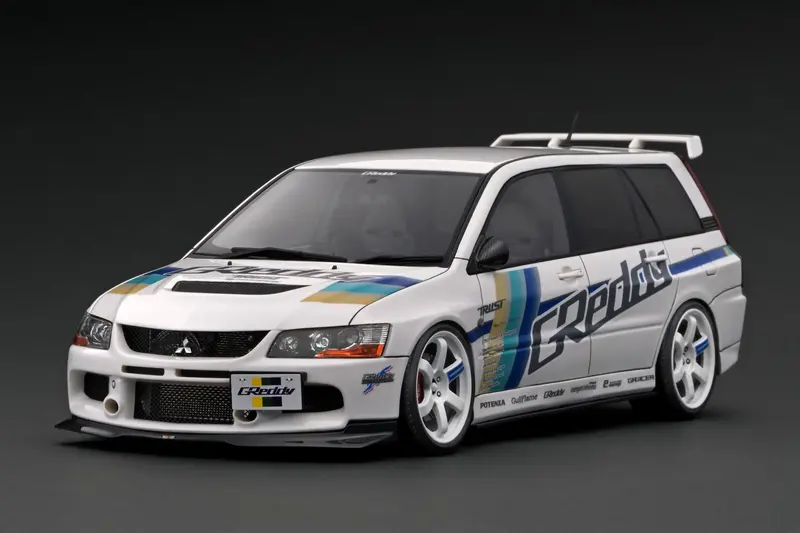 1:18 Mitsubishi Lancer Evo Ix (9) Wagon (Ct9w) - Greddy White -- Ignition Ig2775 1