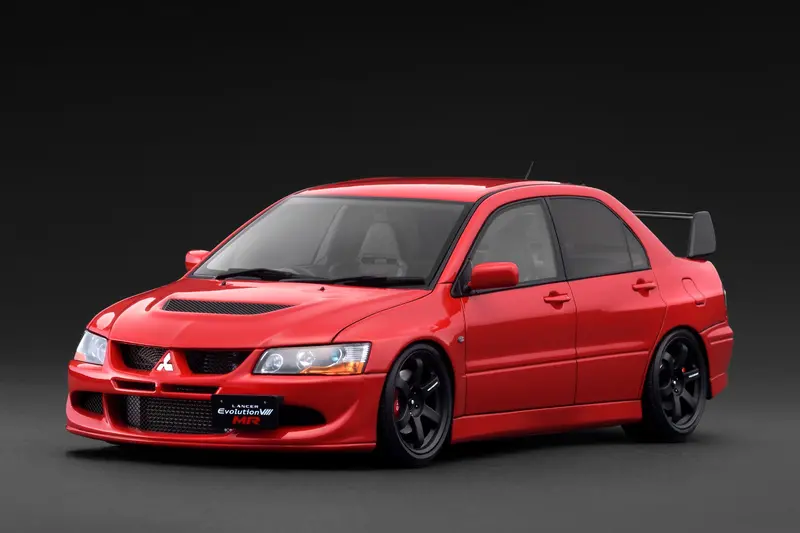 1:18 Mitsubishi Lancer Evolution ⅷ Mr (Ct9a) -- Red -- Ignition Model Ig3833 1