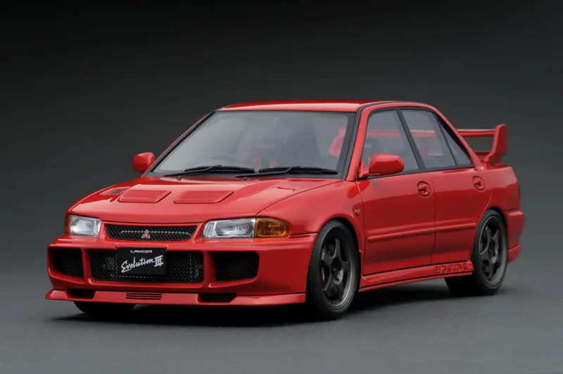 1:18 Mitsubishi Lancer Evolution Iii Gsr (Ce9a) -- Red -- Ignition Model Ig3550 1