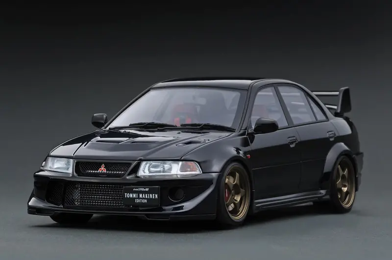 1:18 Mitsubishi Lancer Evolution Vi Gsr T.M.E (Cp9a) -- Black -- Ignition Model 1
