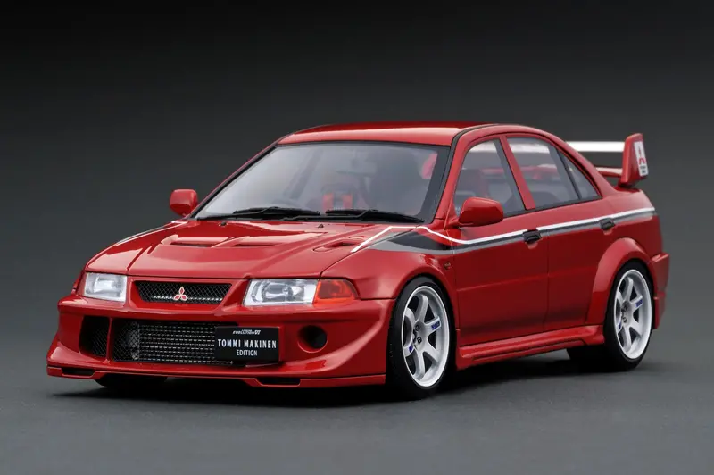 1:18 Mitsubishi Lancer Evolution Vi Gsr T.M.E (Cp9a) -- Red -- Ignition Model Ig 1