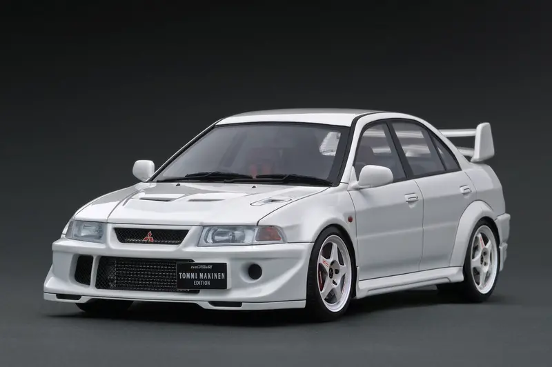 1:18 Mitsubishi Lancer Evolution Vi Gsr T.M.E (Cp9a) -- White -- Ignition Ig3683 1