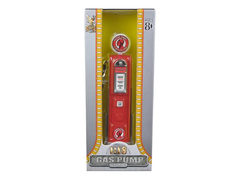 1:18 Mohawk -- Vintage Gas/Petrol Pump -- Road Signature (Square) 1