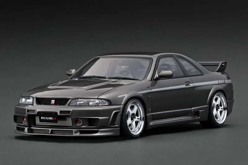 1:18 Nismo 400R - Nissan Skyline R33 Gtr - Dark Grey Metallic -- Ignition Ig3656 1