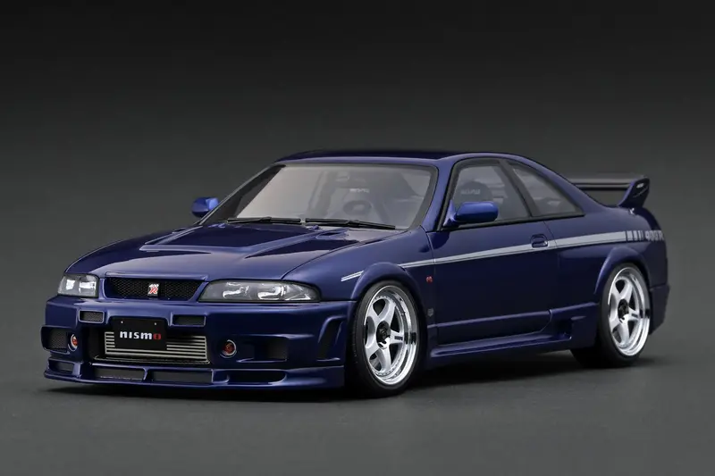 1:18 Nismo 400R - Nissan Skyline R33 Gtr -- Deep Marine Blue -- Ignition Ig3655 1