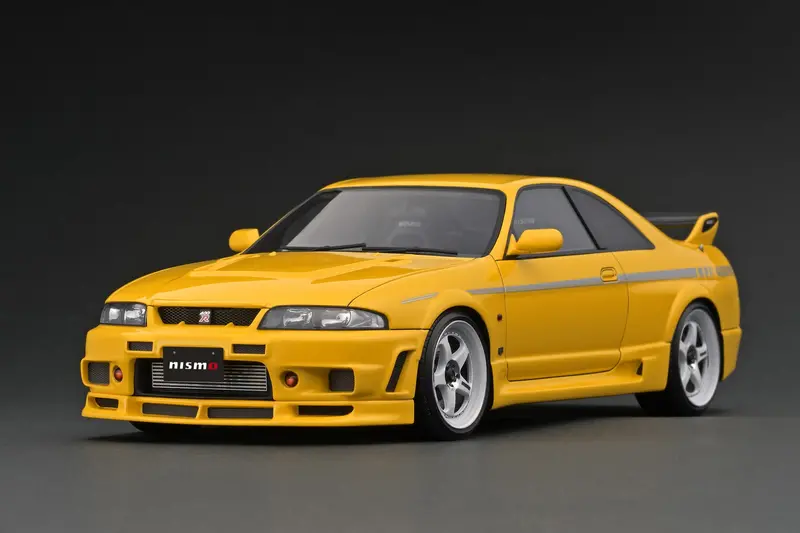 1:18 Nismo 400R - Nissan Skyline R33 Gtr -- Yellow -- Ignition Model Ig3658 1