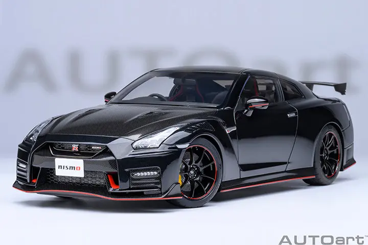 1:18 Nissan Gt-R (R35) Nismo Special Edition 2022 -- Black Pearl -- Autoart 1
