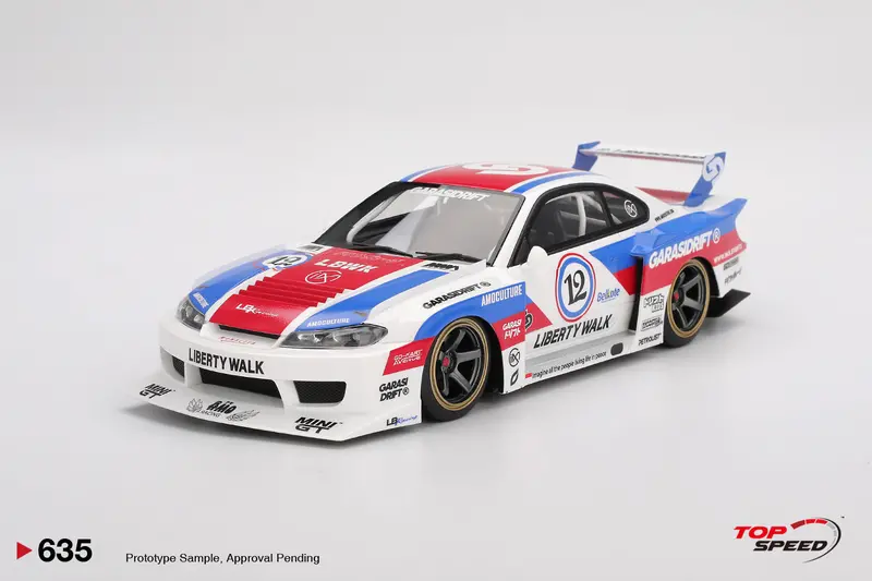 1:18 Nissan Lb-Super Silhouette S15 Silvia Garasidrift X Lbwk -- Topspeed Ts0635 1