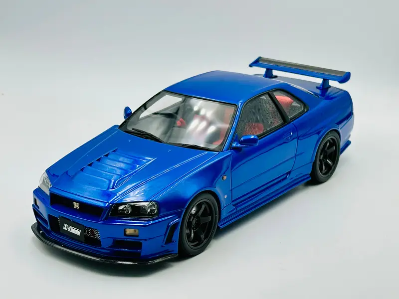 1:18 Nissan R34 Skyline Gtr Nismo Z-Tune -- Blue -- Ottomobile Ot743 1