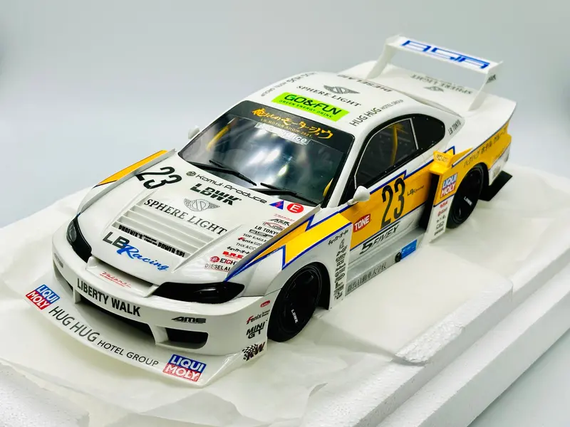 1:18 Nissan S15 Silvia Presentation -- Lb-Super Silhouette -- Topspeed Model 1